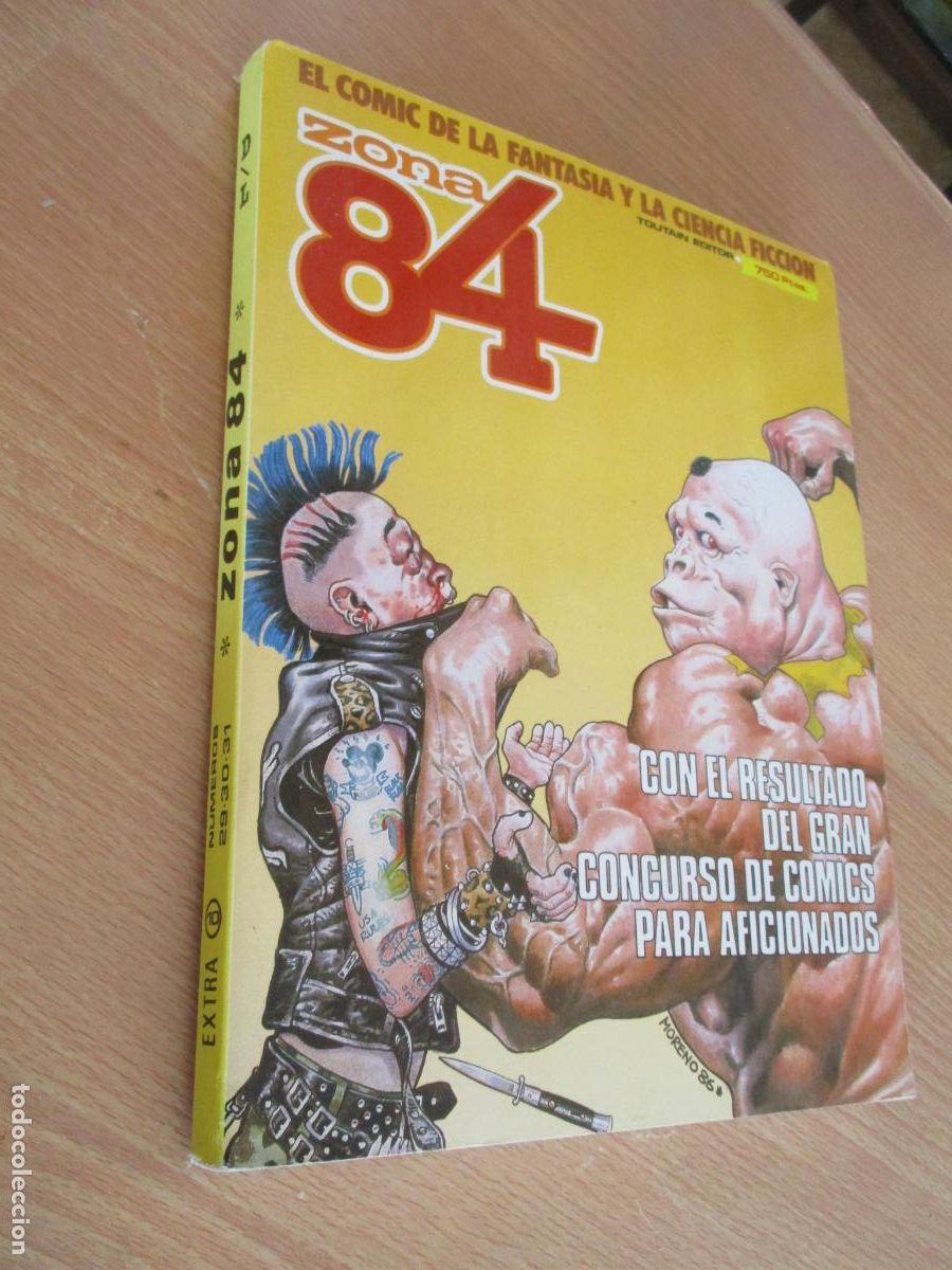 C&oacute;mics: EL COMIC DE LA FANTAS&Iacute;A Y LA CIENCIA FICCI&Oacute;N- ZONA 84- TOUTAIN- TOMO CON TRES COMICS