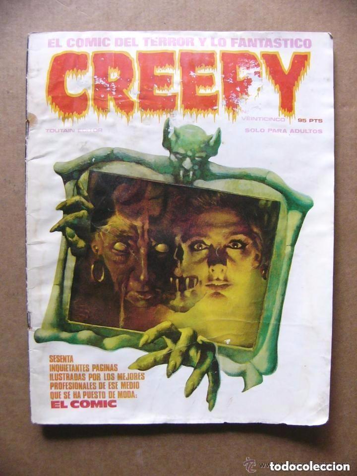 C&oacute;mics: Creepy n&ordm; 25 Fantasia y terror - Toutain Editor --LEER DETALLES