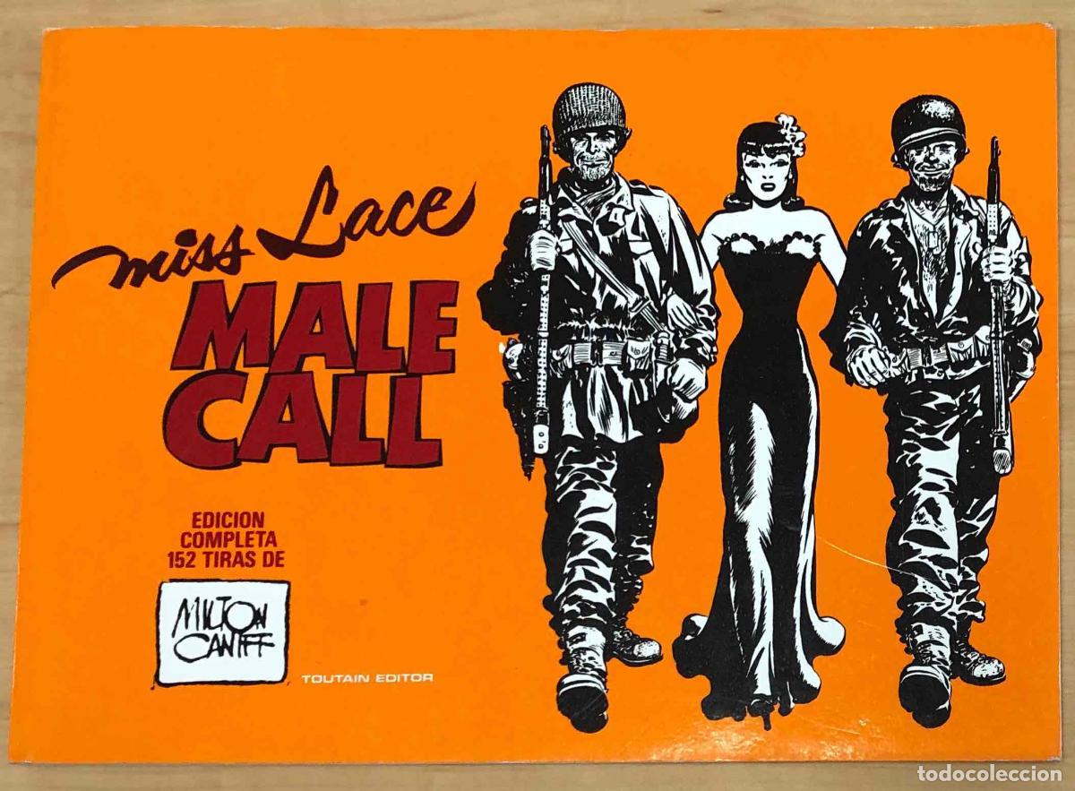 C&oacute;mics: MISS LACE. MALE CALL. EDICION COMPLETA DE 152 TIRAS DE MILTON CANIF. A&Ntilde;O 1982