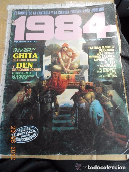 C&oacute;mics: toutain 1984 -N 34 - con den de corben zora de fernandez gita d -- COMIC