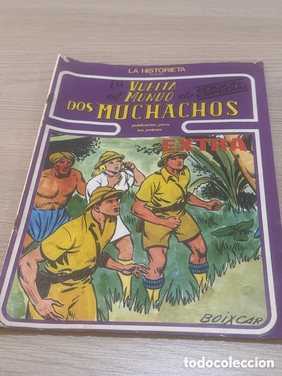 C&oacute;mics: Comic Especial Extra Boixcar - La vuelta al mundo de dos muchachos (Ursus Ediciones)