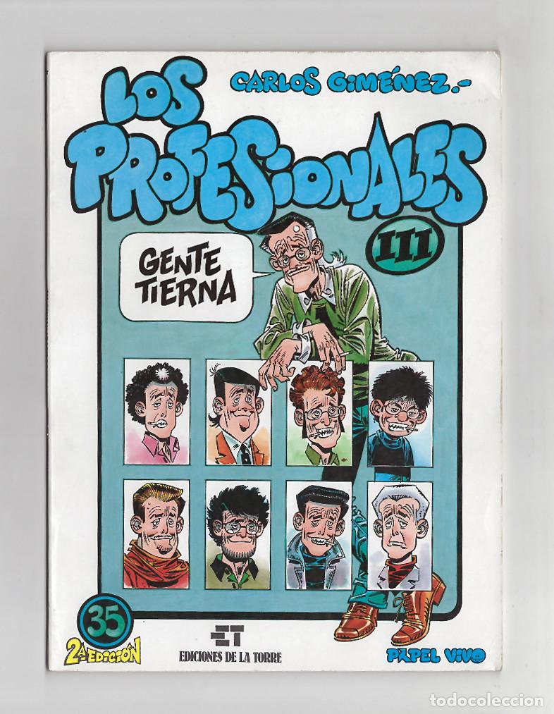 C&oacute;mics: LOS PROFESIONALES III (CARLOS GIM&Eacute;NEZ) COL PAPEL VIVO - ED TOUTAIN, R&Uacute;STICA- MBE- LEE CONDICIONES