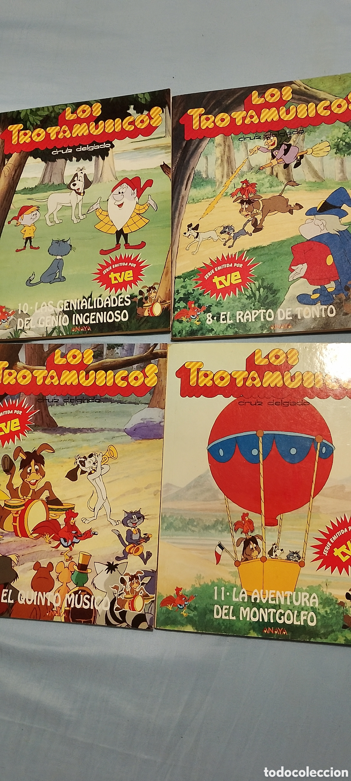 C&oacute;mics: Tebeos los trotamusicos 4 numeros