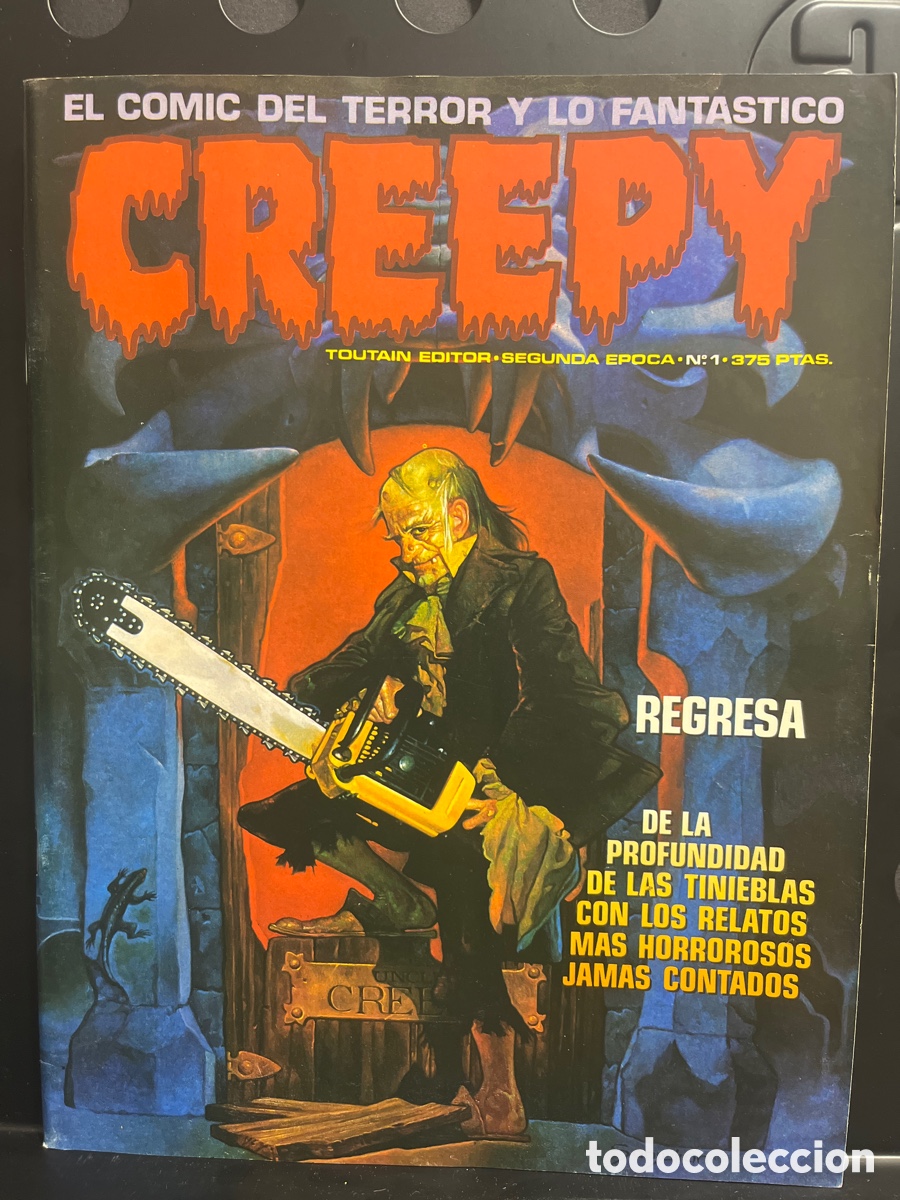 C&oacute;mics: CREEPY N.1 EL C&Oacute;MIC DEL TERROR Y LO FANT&Aacute;STICO SEGUNDA &Eacute;POCA ( 1991/1992 )