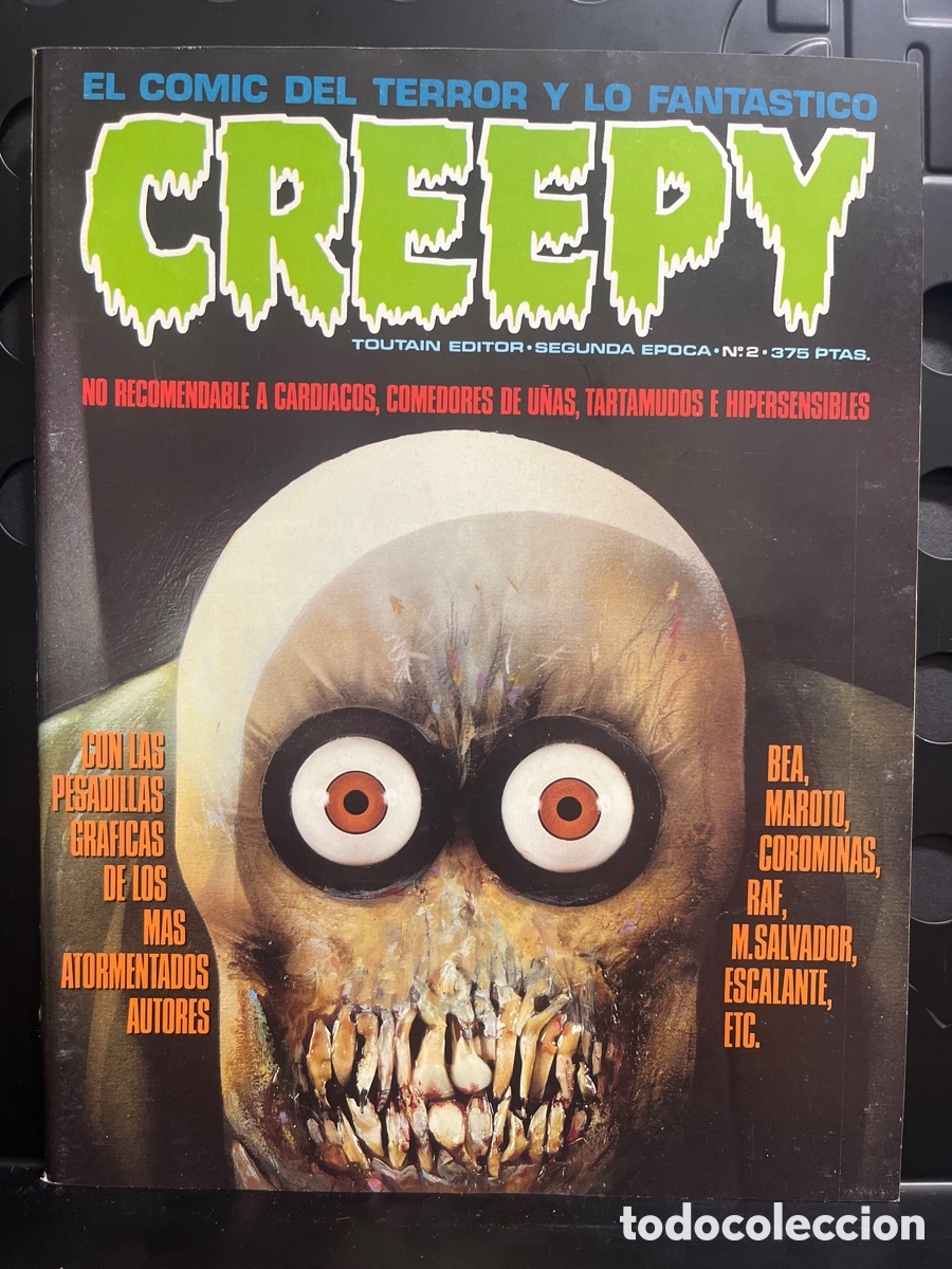 C&oacute;mics: CREEPY N.2 EL C&Oacute;MIC DEL TERROR Y LO FANT&Aacute;STICO SEGUNDA &Eacute;POCA ( 1991/1992 )
