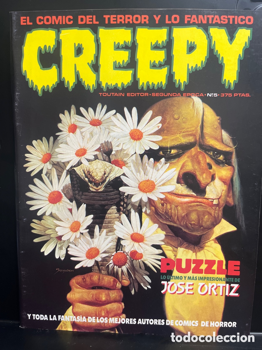 Comics: CREEPY N.5 EL C&Oacute;MIC DEL TERROR Y LO FANT&Aacute;STICO SEGUNDA &Eacute;POCA ( 1991/1992 )