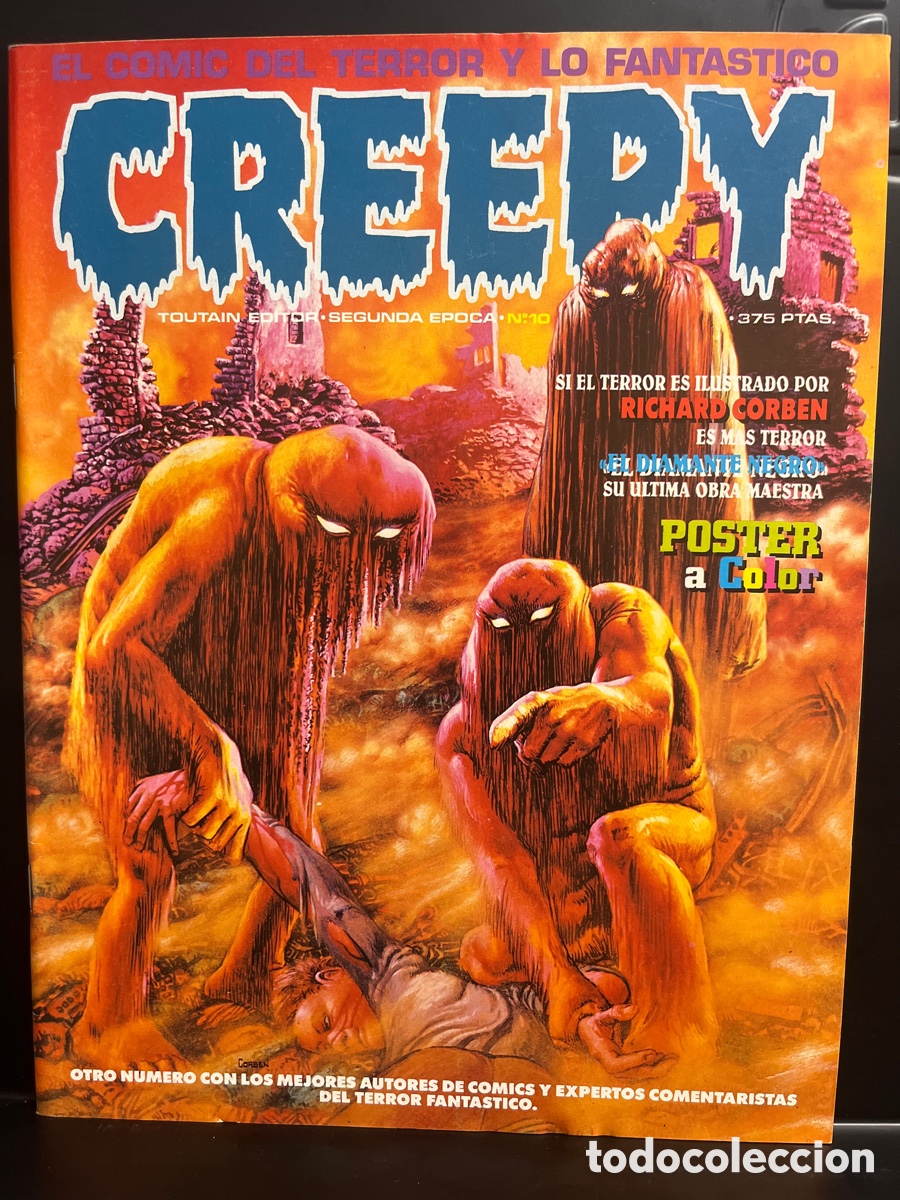 Comics: CREEPY N.10 EL C&Oacute;MIC DEL TERROR Y LO FANT&Aacute;STICO SEGUNDA &Eacute;POCA ( 1991/1992 )