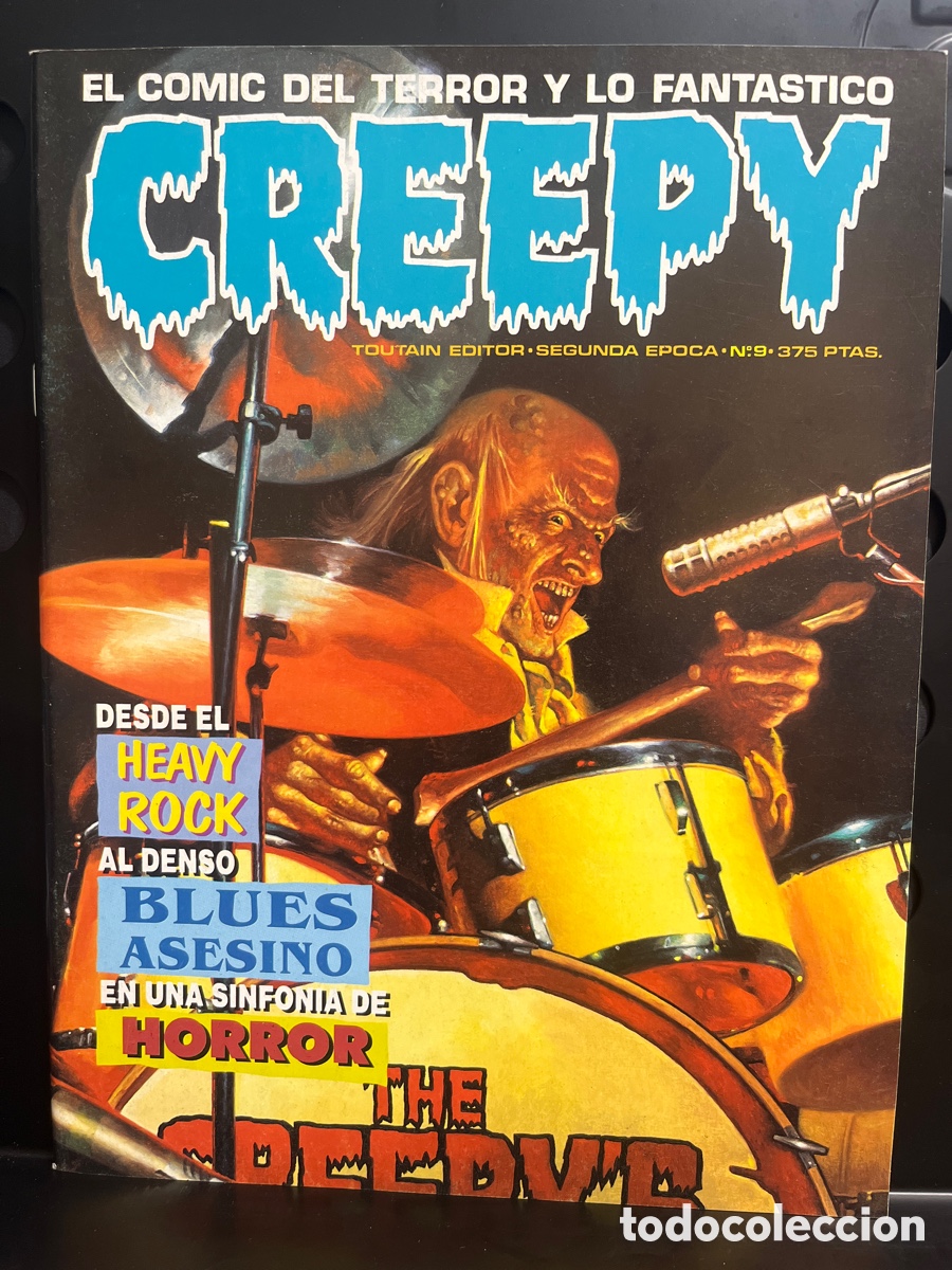 Comics: CREEPY N.9 EL C&Oacute;MIC DEL TERROR Y LO FANT&Aacute;STICO SEGUNDA &Eacute;POCA ( 1991/1992 )