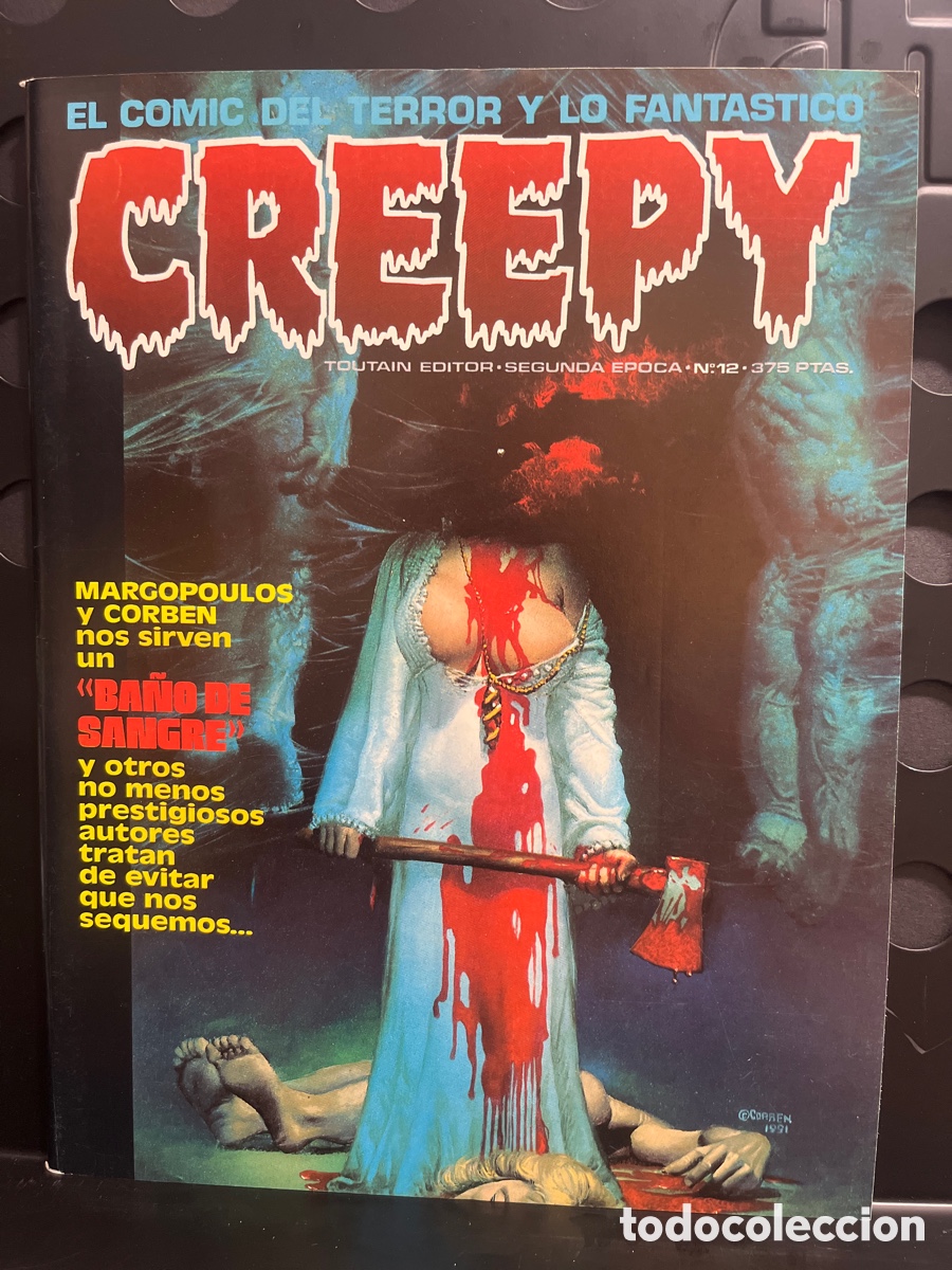 Comics : CREEPY N.12 EL C&Oacute;MIC DEL TERROR Y LO FANT&Aacute;STICO SEGUNDA &Eacute;POCA ( 1991/1992 )