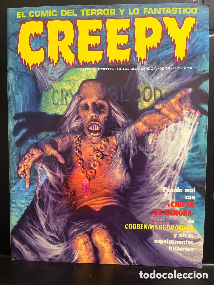 C&oacute;mics: CREEPY N.14 EL C&Oacute;MIC DEL TERROR Y LO FANT&Aacute;STICO SEGUNDA &Eacute;POCA ( 1991/1992 )