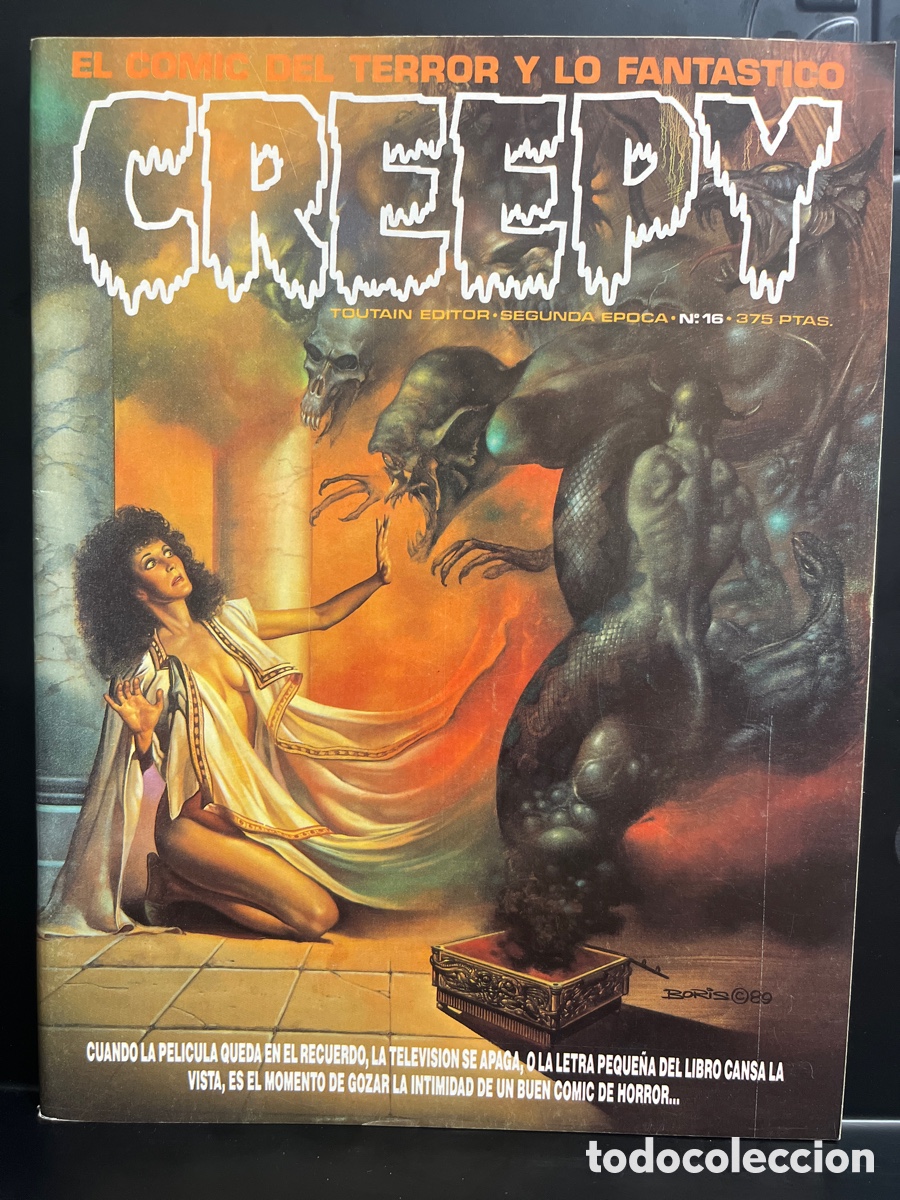 C&oacute;mics: CREEPY N.16 EL C&Oacute;MIC DEL TERROR Y LO FANT&Aacute;STICO SEGUNDA &Eacute;POCA ( 1991/1992 )