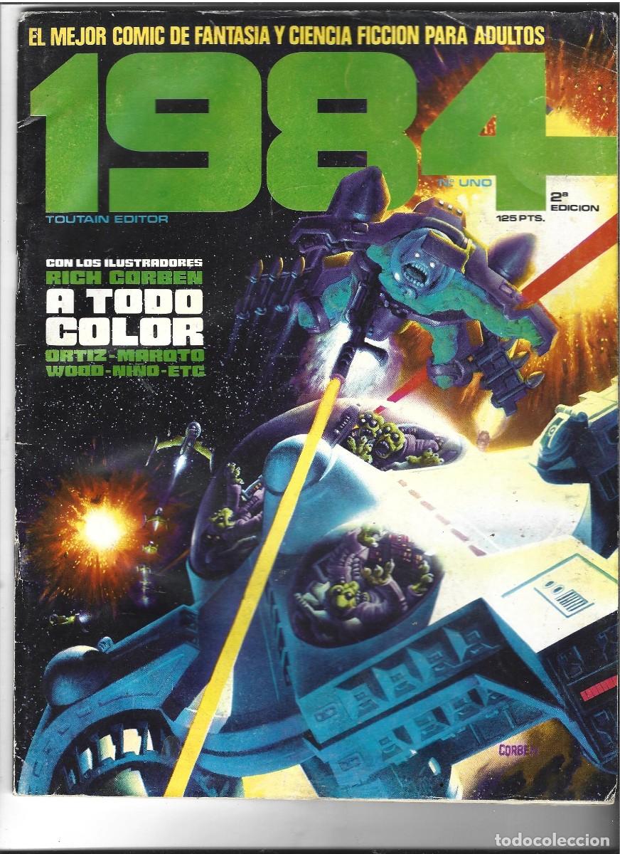C&oacute;mics: COMIC 1984 COLECCION COMPLETA ( 64 NUMEROS ) MAS LOS 5 ALMANAQUES
