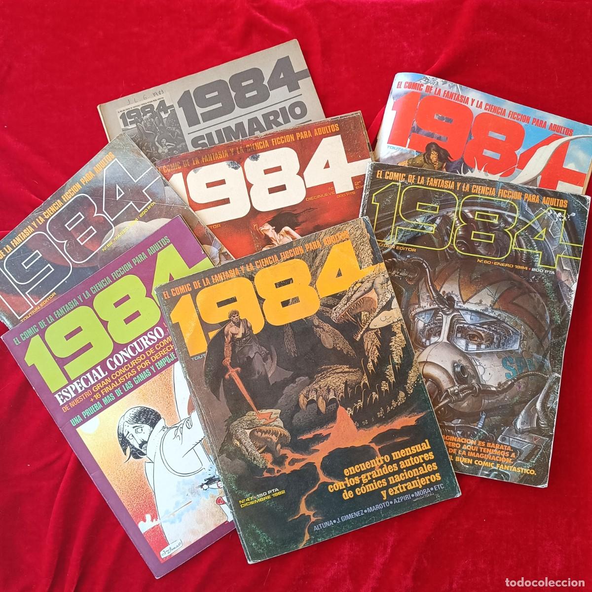 C&oacute;mics: Lote 1984 sci-fi fantasia adulto Toutain