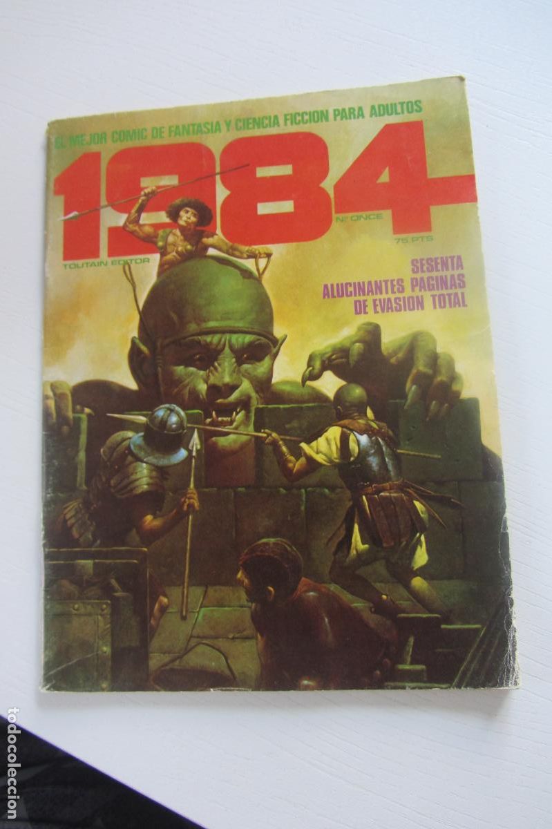 C&oacute;mics: 1984 N&ordm; 11 TOUTAIN CORBEN BEA LUCQUES SIMBAD 1979 arx95