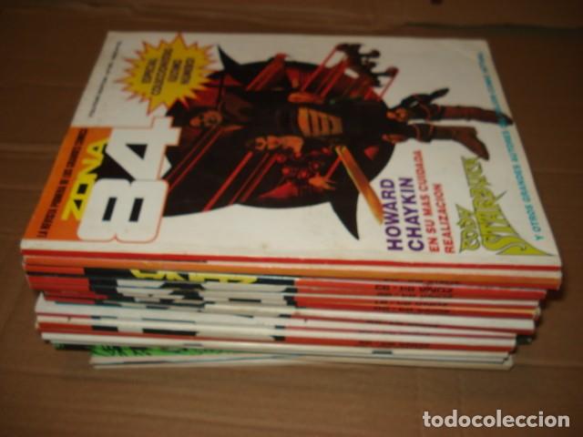 C&oacute;mics: Zona 84, completa, 96 n&uacute;meros, + 3 almanaques, + 5 especial concurso, 1984, Toutain, muy buen estado