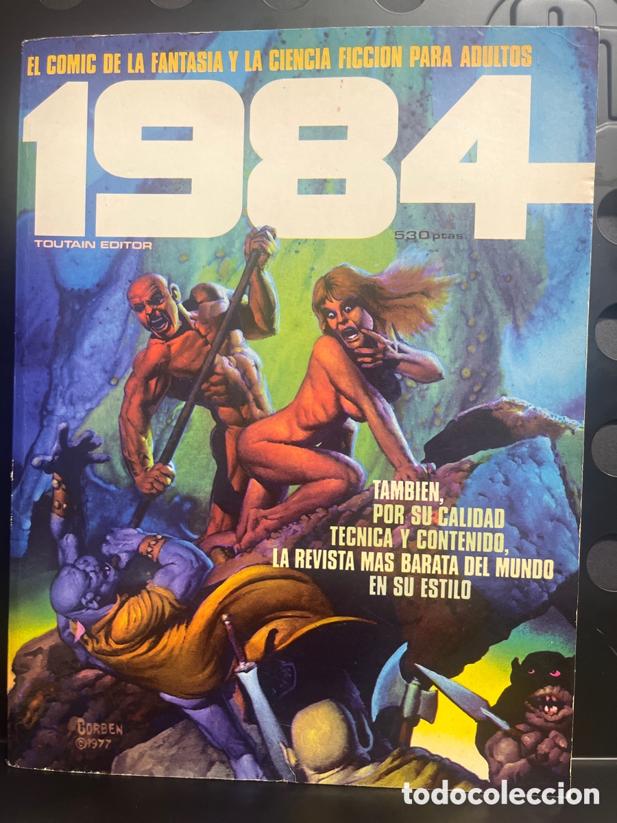 C&oacute;mics: 1984 EXTRA N.3 EL C&Oacute;MIC DE LA JUSTICIA Y LA CIENCIA FICCI&Oacute;N PARA ADULTOS RETAPADO
