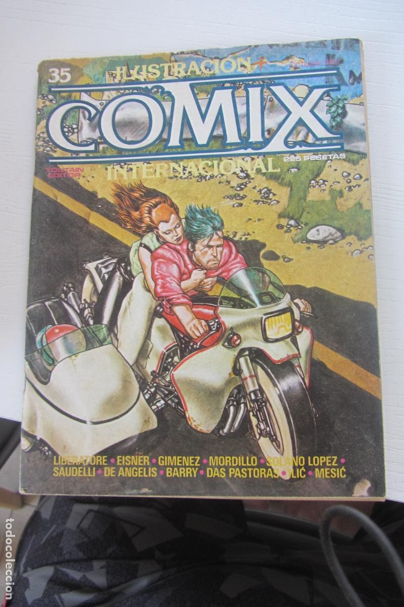 C&oacute;mics: COMIX INTERNACIONAL N&ordm; 35. TOUTAIN 1983. WILL EISNER, DAS PASTORAS, FRANCO SAUDELLI, MORDILLO ARX374
