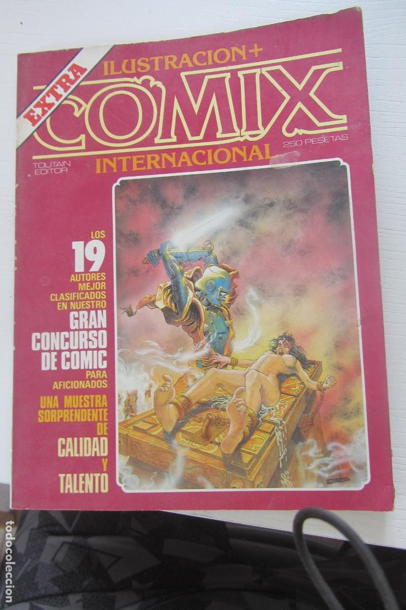 C&oacute;mics: ILUSTRACION + COMIX INTERNACIONAL LOS 19 MEJORES AUTORES CONCURSO COMIC TOUTAIN ARX374