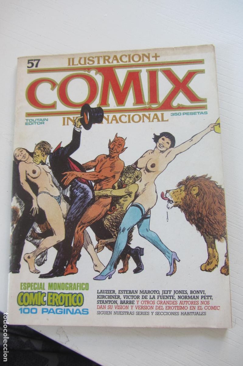 C&oacute;mics: COMIX INTERNACIONAL N&ordm; 35. TOUTAIN 1983. WILL EISNER, DAS PASTORAS, FRANCO SAUDELLI, ARX374