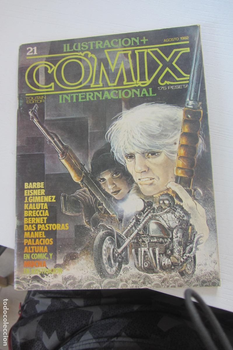 C&oacute;mics: COMIX INTERNACIONAL N&ordm; 21 TOUTAIN WILL EISNER BRECCIA PALACIOS ARX374