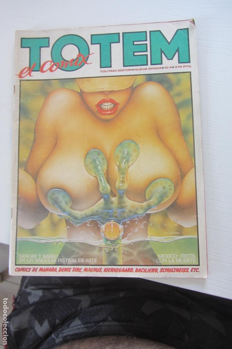 C&oacute;mics: TOTEM EL COMIX N&ordm; 4 TOUTAIN MAGNUS REISER PRATT 1987 ARX374