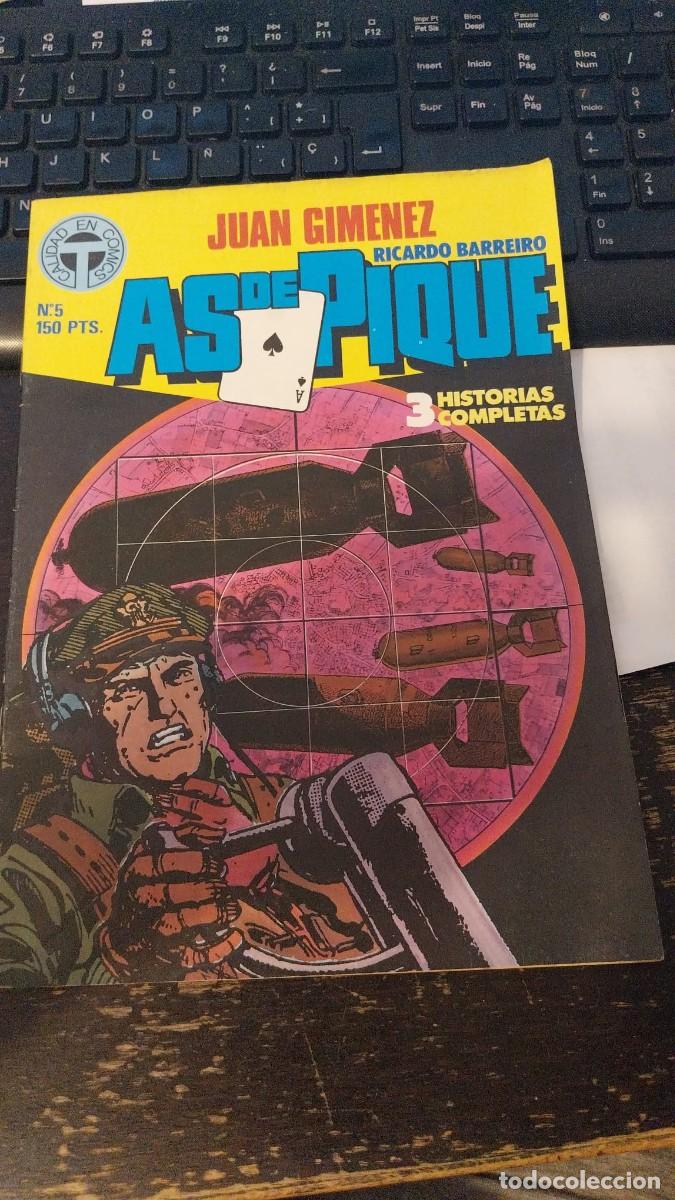 Comics : JUAN GIMENEZ - AS DE PIQUE n&ordm; 5 - TOUTAIN 1988 ARX377