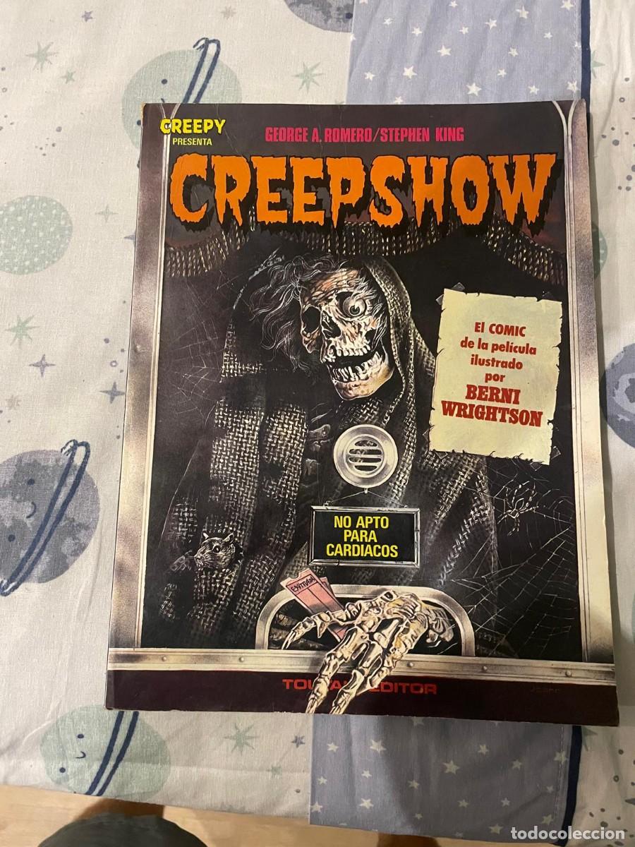 C&oacute;mics: &Aacute;lbum C&oacute;mic Especial CREEPSHOW (Stephen King / Bernie Wrightson) - Toutain Editor 1983