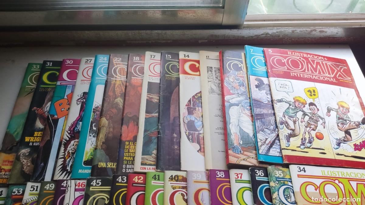 C&oacute;mics: COMIX INTERNACIONAL Toutain - LOTE 47 n&uacute;meros - Del 56 al 70 COMPLETO - Corben, Manara, Eisner, Brec