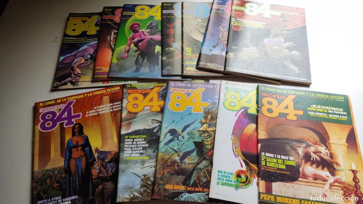 C&oacute;mics: ZONA 84 Toutain - LOTE 80 n&uacute;meros de 96 - Del 50 al 96 COMPLETO salvo uno - Corben, &rdquo;Dreams&rdquo; entero