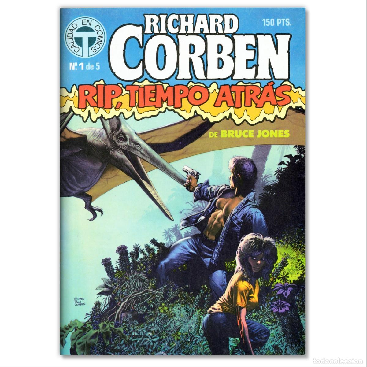 C&oacute;mics: RIP TIEMPO ATRAS 1 - 5 (Obra Completa) Richard Corben