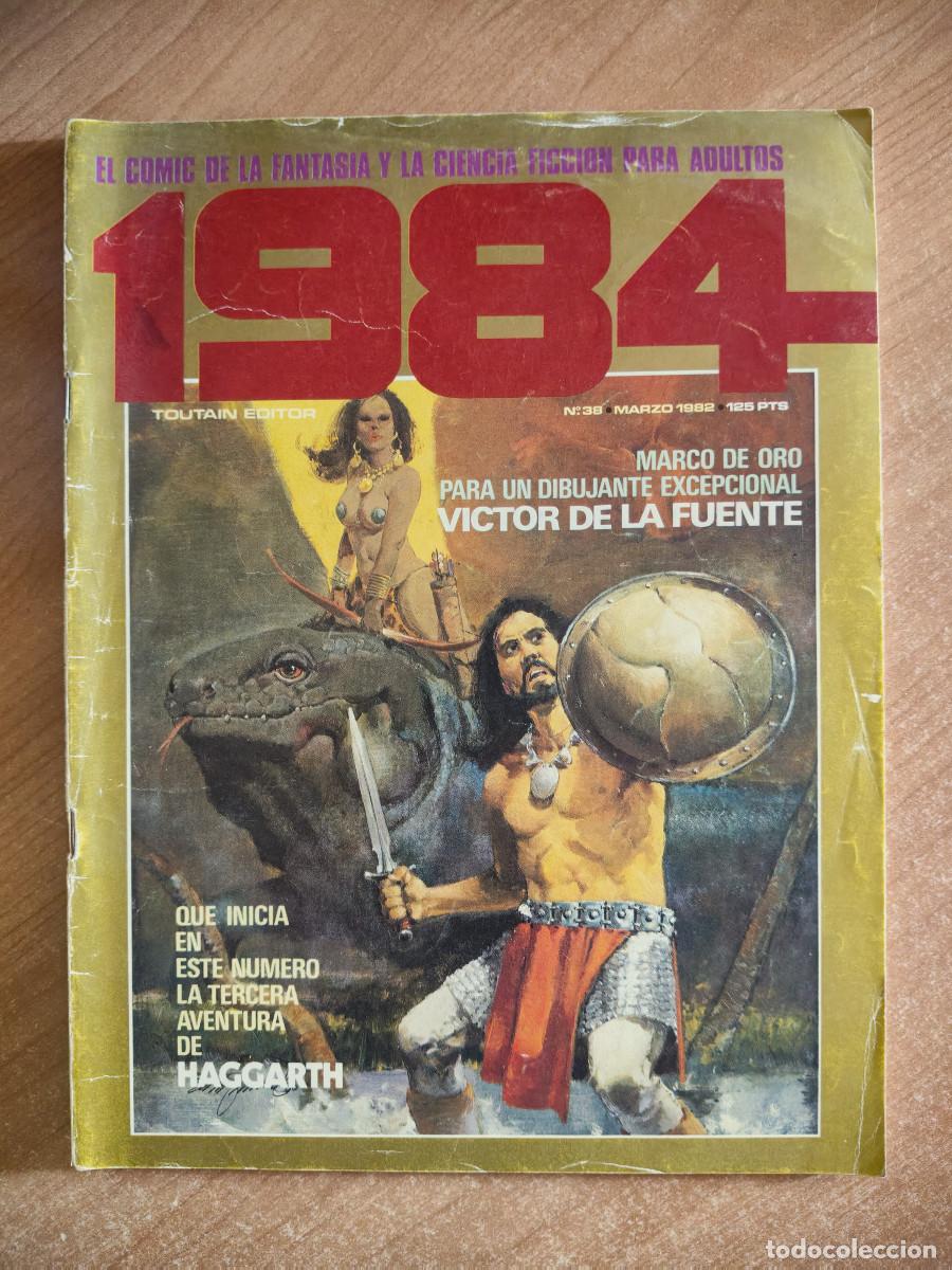 Comics: 1984 n&ordm; 38. El c&oacute;mic de la fantas&iacute;a y la ciencia ficci&oacute;n para adultos - Toutain Editor, 1982