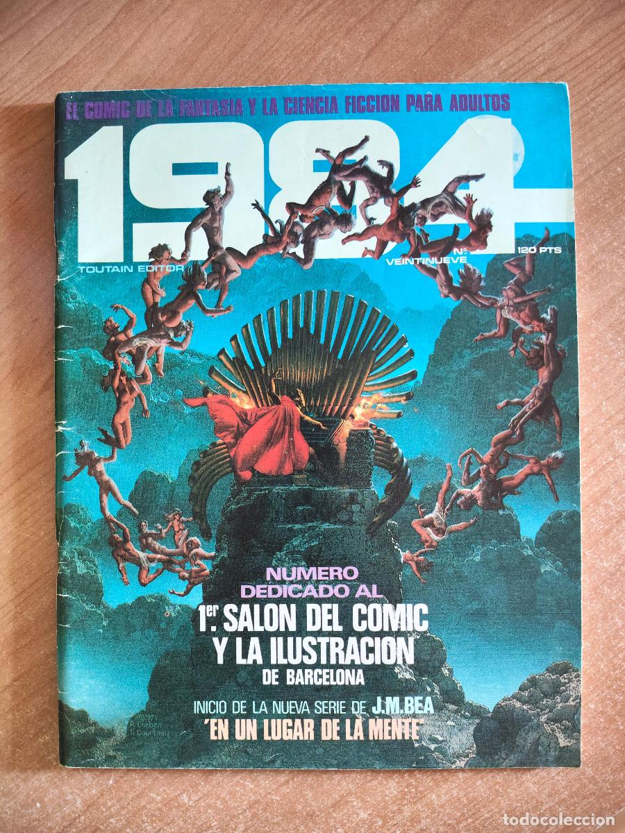 Comics: 1984 n&ordm; 29. 1&ordm; Sal&oacute;n del C&oacute;mic y la Ilustraci&oacute;n de Barcelona - Toutain Editor