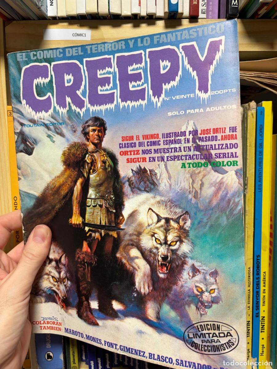C&oacute;mics: C&Oacute;MIC1 &mdash; Creepy, n.&ordm; 20 &mdash; Varios autores &mdash; Toutain Editor