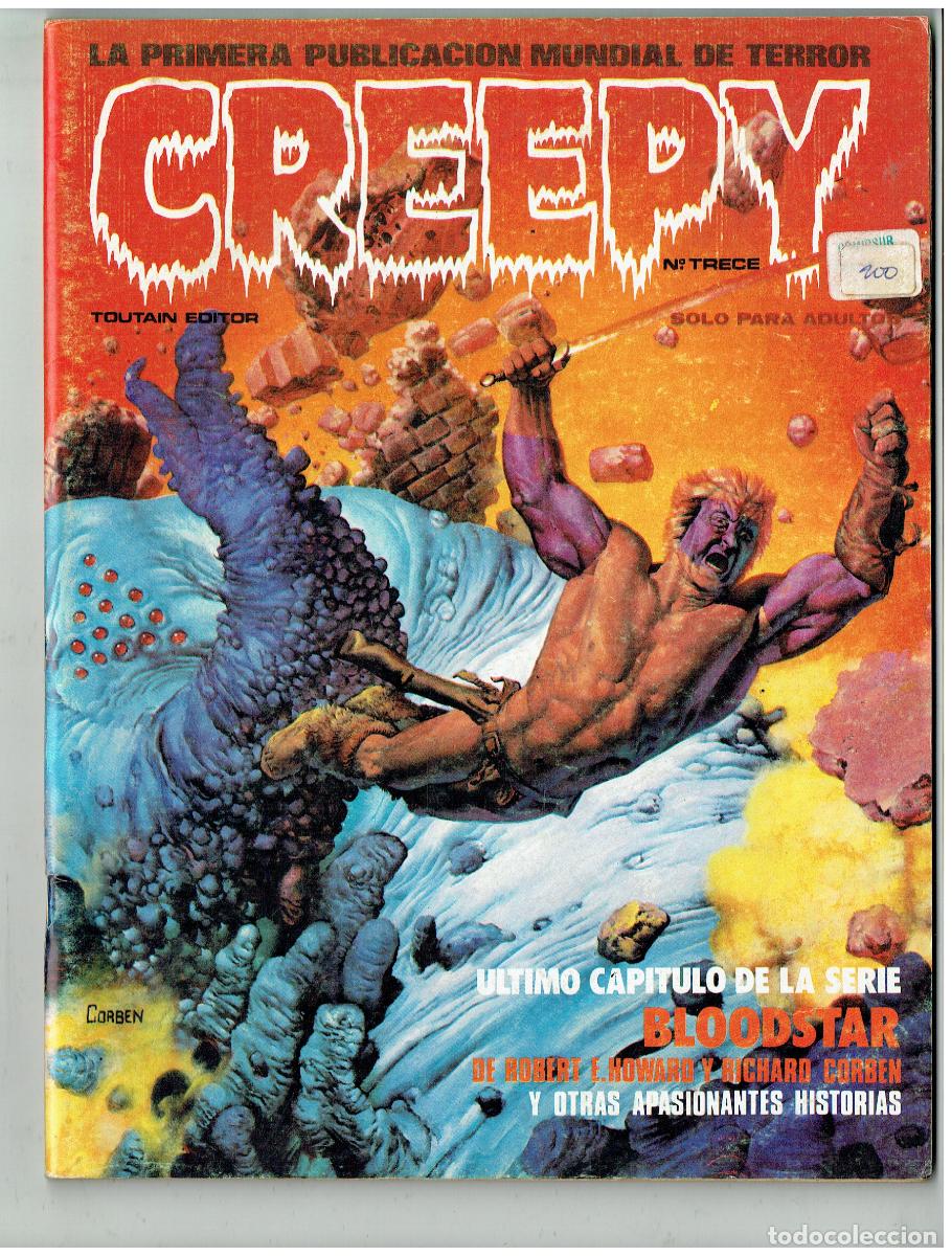 C&oacute;mics: CREEPY. N&ordm; TRECE. 13. TOUTAIN EDITOR, 1979. (B/34.1 RUM)