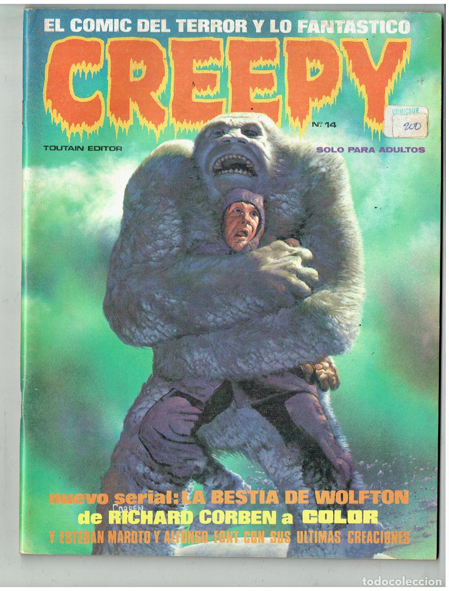 C&oacute;mics: CREEPY. N&ordm; 14. TOUTAIN EDITOR, 1979. (B/34.1 RUM)
