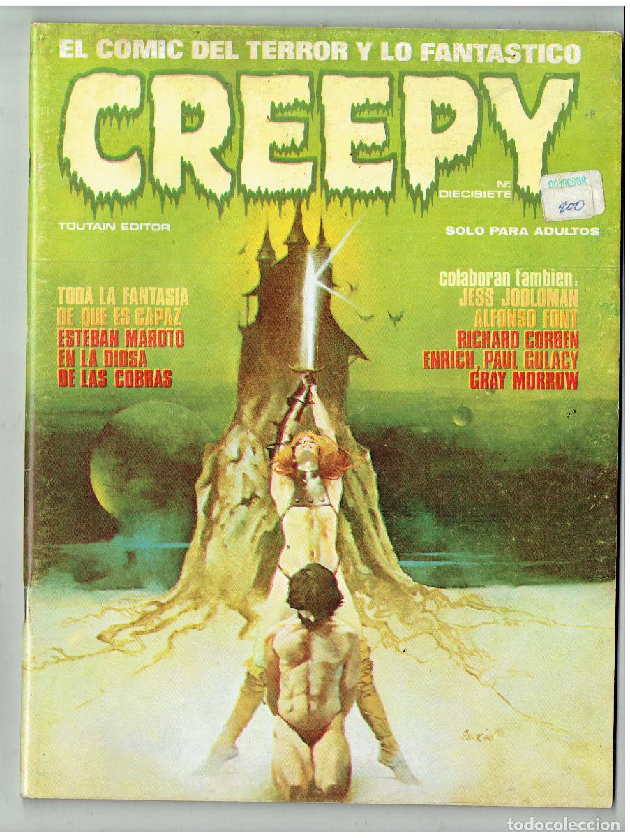 C&oacute;mics: CREEPY. N&ordm; DIECISIETE. 17. TOUTAIN EDITOR, 1979. (B/34.1 RUM)