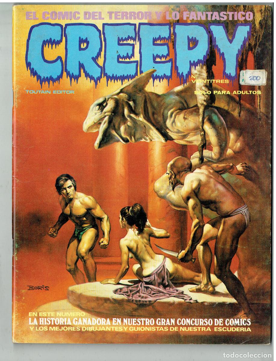 C&oacute;mics: CREEPY. N&ordm; VEINTITRES. 23. TOUTAIN EDITOR, 1980. (B/34.1 RUM)