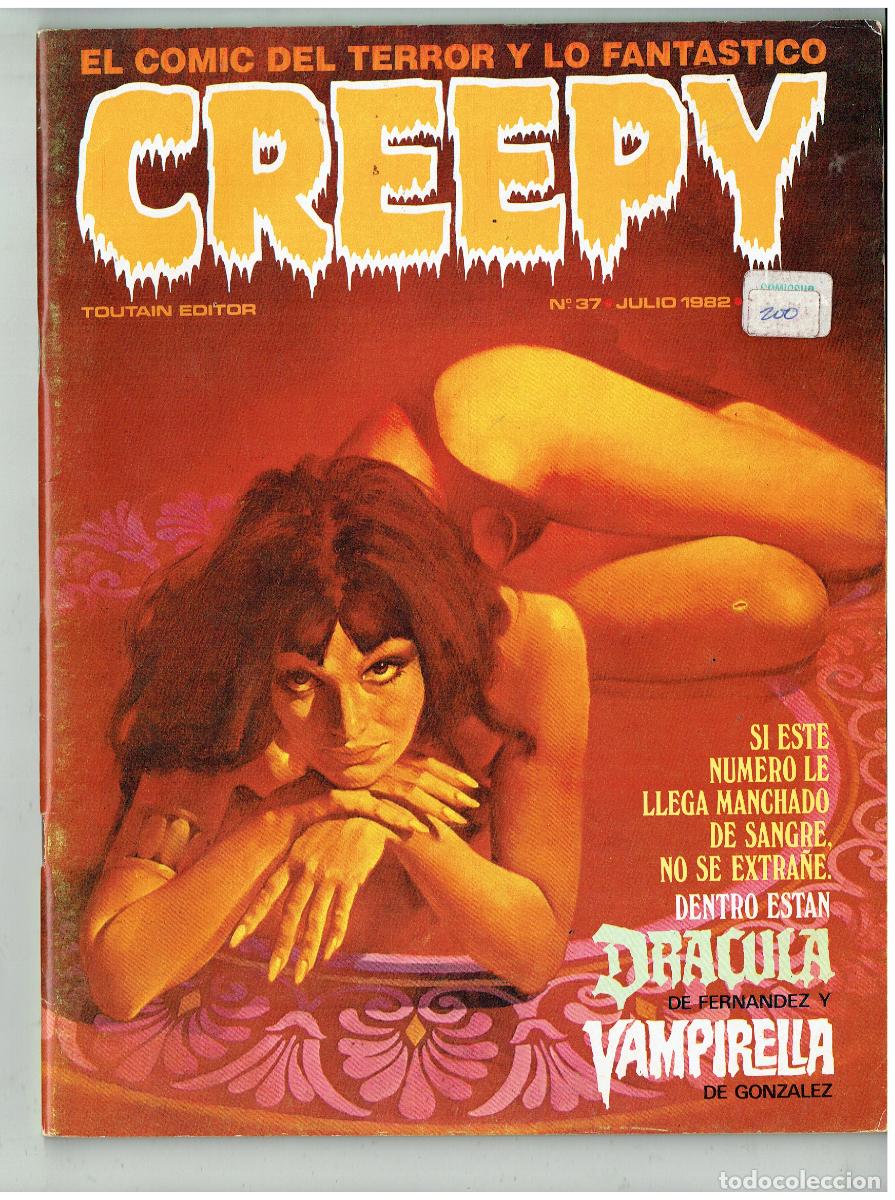 C&oacute;mics: CREEPY. N&ordm; 37. TOUTAIN EDITOR, 1982. (B/34.1 RUM)