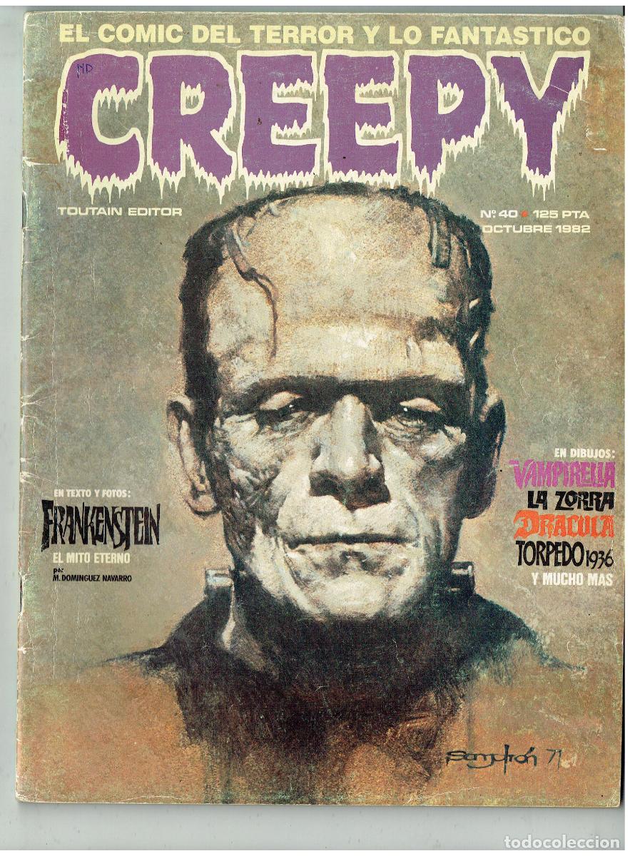 C&oacute;mics: CREEPY. N&ordm; 40. TOUTAIN EDITOR, 1982. (B/34.1 RUM)
