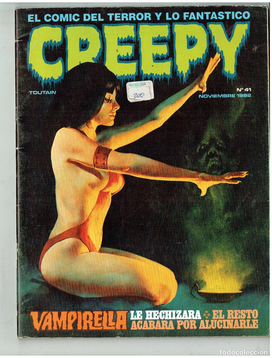C&oacute;mics: CREEPY. N&ordm; 41. VAMPIRELLA. TOUTAIN EDITOR, 1982. (B/34.1 RUM)