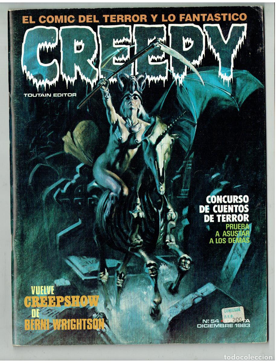 C&oacute;mics: CREEPY. N&ordm; 54. CREEPSHOW. TOUTAIN EDITOR, 1983. (B/34.1 RUM)
