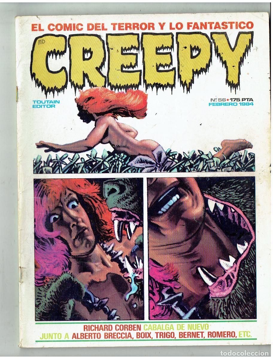 C&oacute;mics: CREEPY. N&ordm; 56. TOUTAIN EDITOR, 1984. (B/34.1 RUM)