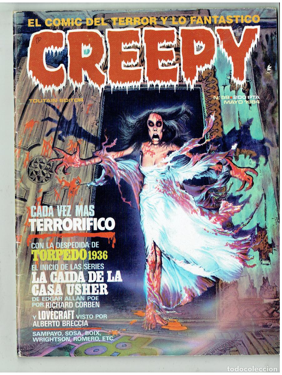 C&oacute;mics: CREEPY. N&ordm; 59. TOUTAIN EDITOR, 1984. (B/34.1 RUM)