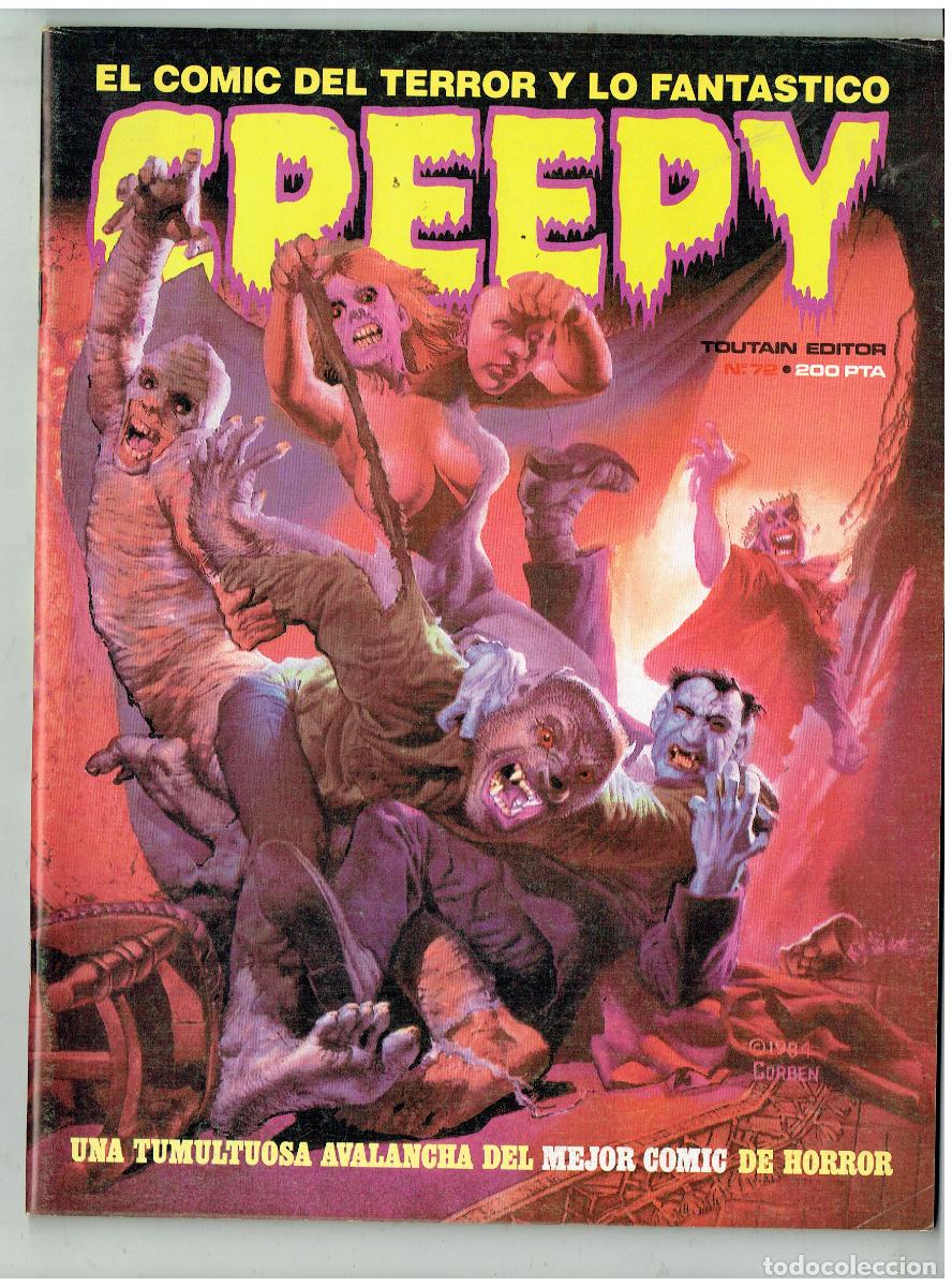 C&oacute;mics: CREEPY. N&ordm; 72. TOUTAIN EDITOR, 1985. (B/34.1 RUM)