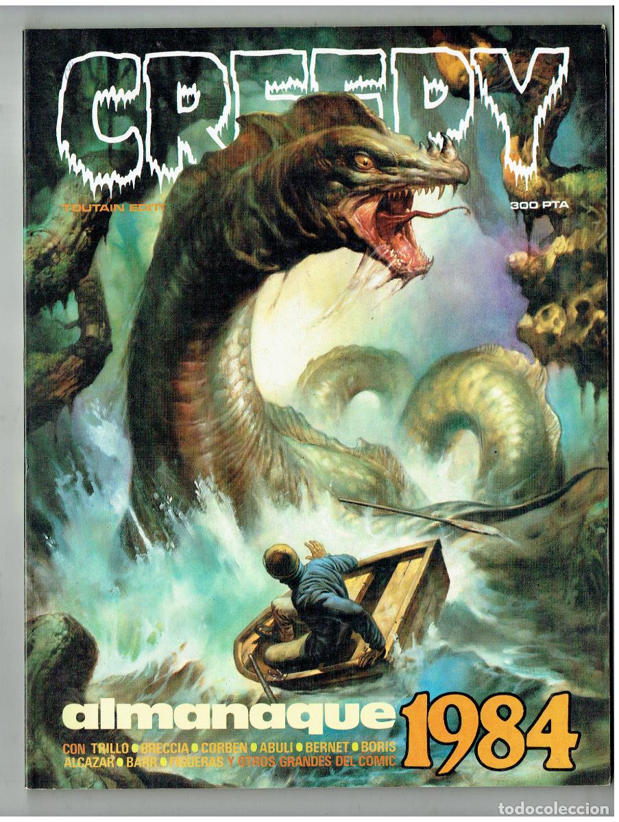 C&oacute;mics: CREEPY. ALMANAQUE 1984. TOUTAIN EDITOR, 1983. (B/34.2 RUM)