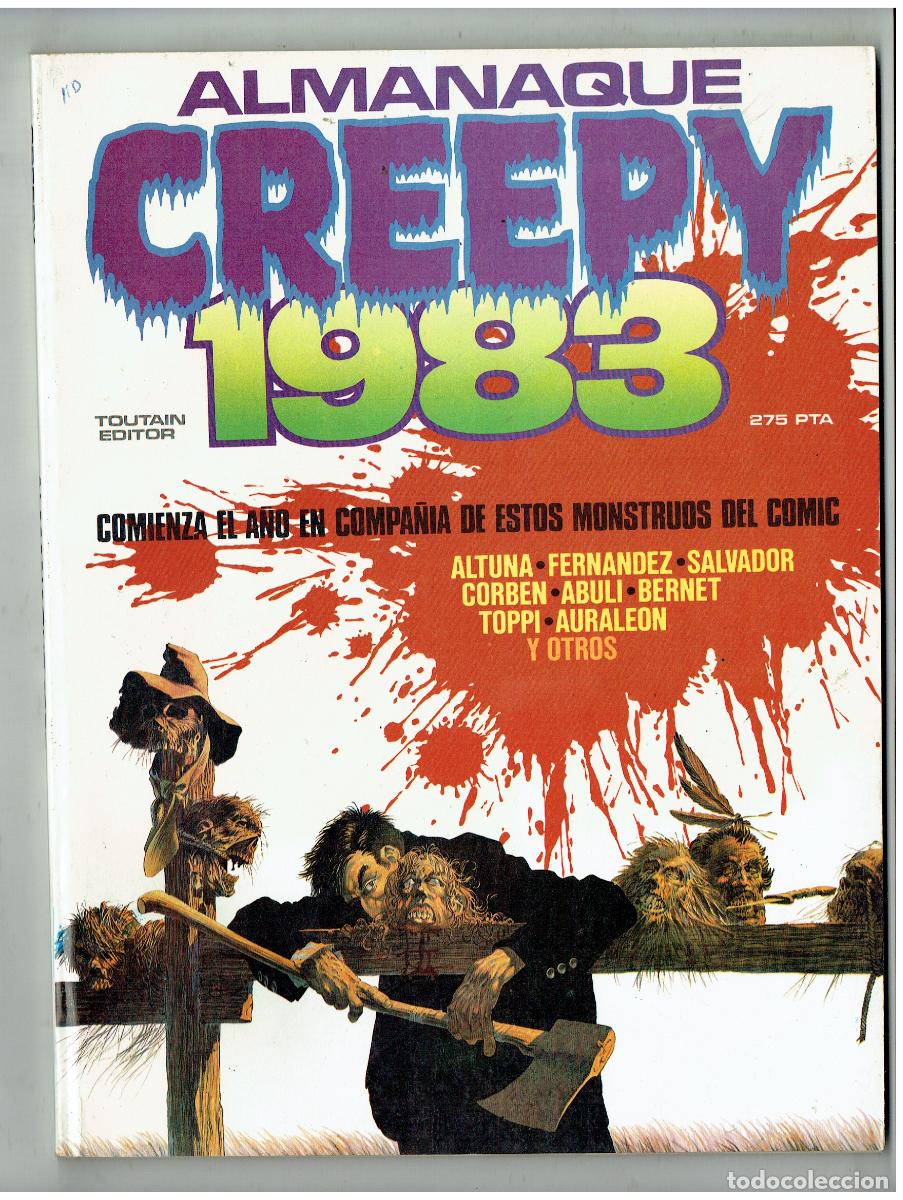 C&oacute;mics: CREEPY. ALMANAQUE 1983. TOUTAIN EDITOR, 1983. (B/34.2 RUM)