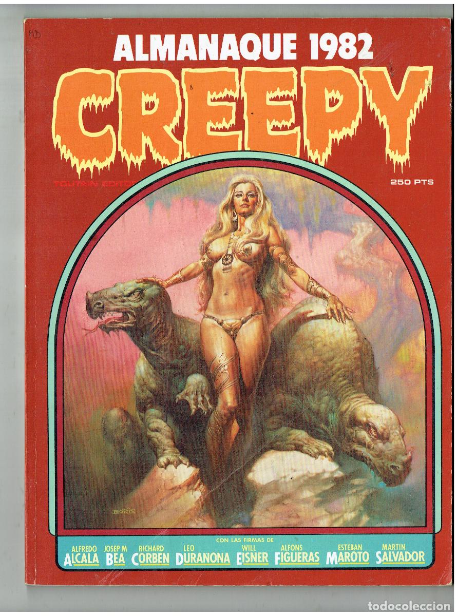 C&oacute;mics: CREEPY. ALMANAQUE 1982. TOUTAIN EDITOR, 1983. (B/34.2 RUM)