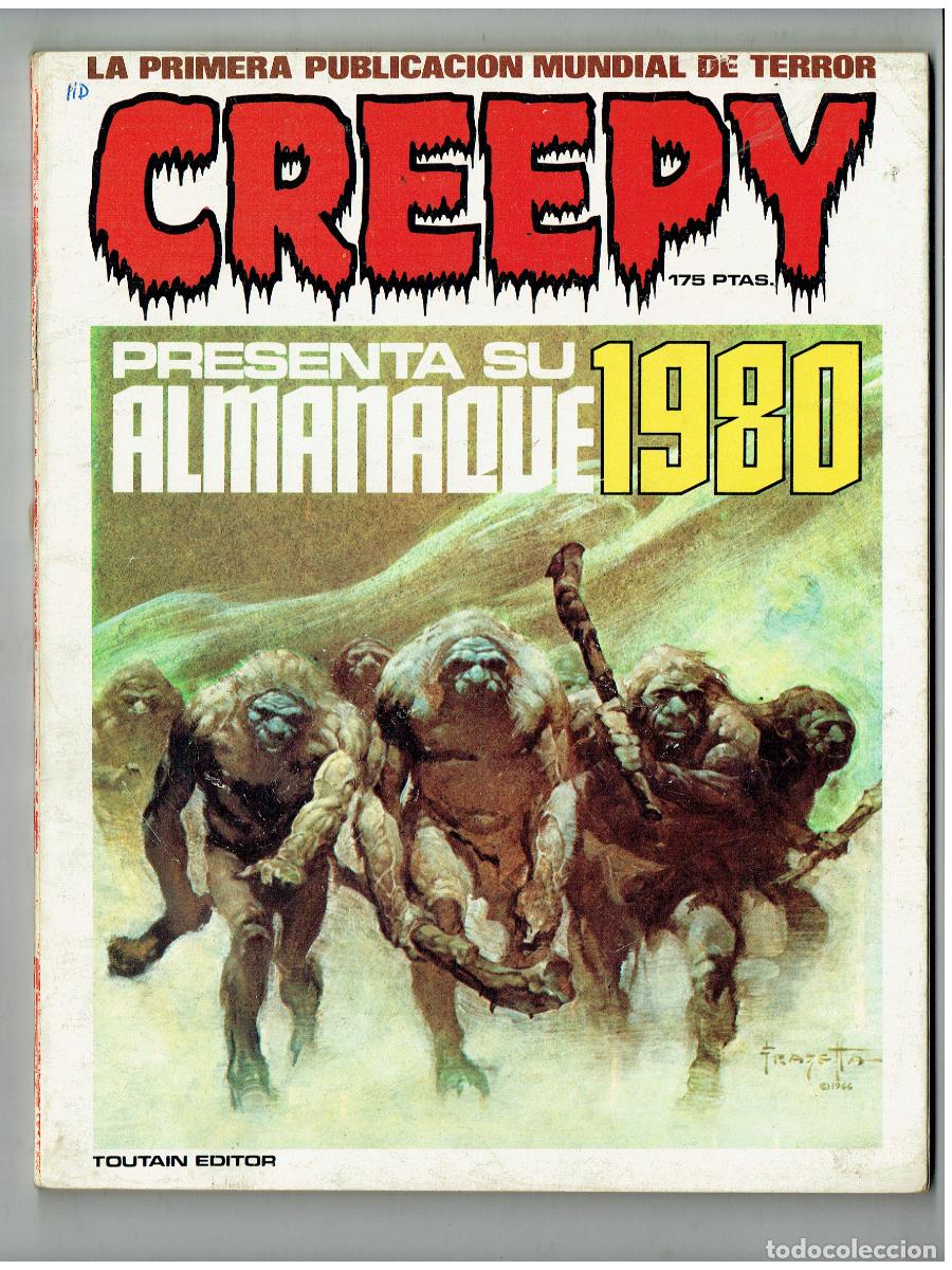 C&oacute;mics: CREEPY. ALMANAQUE 1980. TOUTAIN EDITOR, 1981. (B/34.2 RUM)