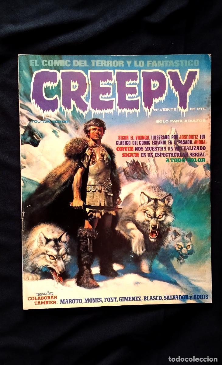 C&oacute;mics: CREEPY 20- TOUTAIN, GRAPA- MBE- LEE CONDICIONES