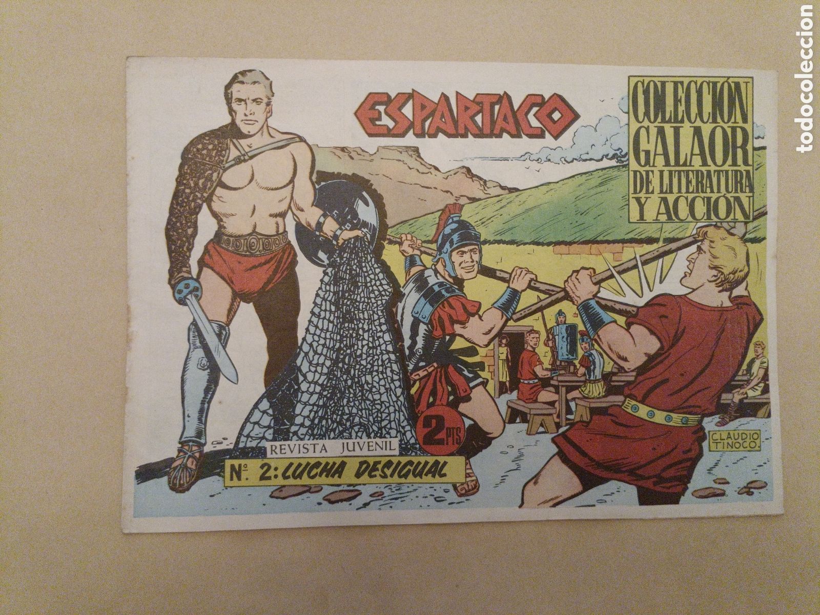 C&oacute;mics: Colecci&oacute;n de tebeos Espartaco A&ntilde;o 1964 - Foto 2